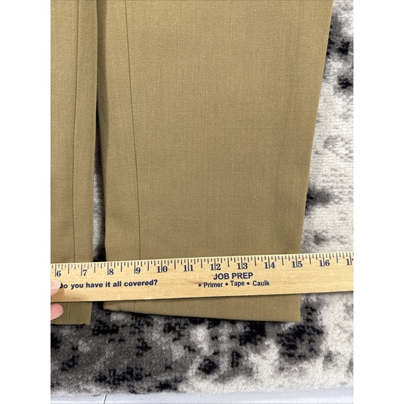 Lauren‎ Ralph Lauren Pants Womens Size 8 Beige Virgin Wool Stretch Equestrian - Picture 9 of 13